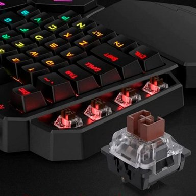 TECLADO MECÁNICO DE MANO REDRAGON DITI K585 RGB - 4