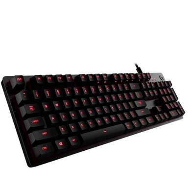 TECLADO LOGITECH G413 SERIE G QWERTY ROMER-G TACTILE CON LUZ ROJA - 2