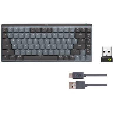 TECLADO INALÁMBRICO LOGITECH MX KEYS MINI MECANICO GRAFITO - 1