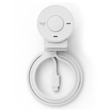 CÁMARA LOGITECH WEB BRIO 300 FULL HD 1080P USB-C BLANCO - 4