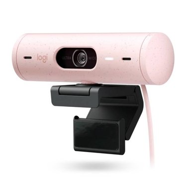 CÁMARA LOGITECH BRIO 500 WEB CAM FULL HD AUTO ENCUADRE HDR ROSA - 3