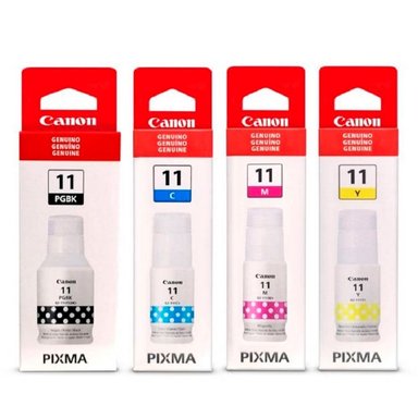 PACK TINTA CANON PIXMA ORIGINAL SERIE GI-11 G2160 G3160