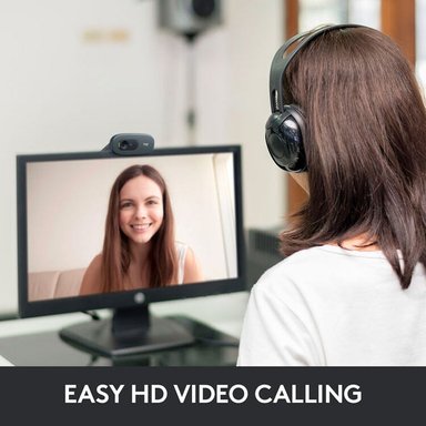 CÁMARA LOGITECH C270 HD USB WEBCAM - 4