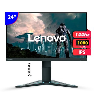 MONITOR LENOVO G24-20 23.8″ FULL HD 144HZ 0.5MS AMD FREESYNC PREMIUM - 1
