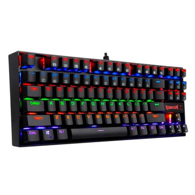 TECLADO REDRAGON KUMARA RAINBOW, SPANISH K552-KR-SP BLACK - 1
