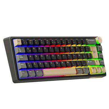 TECLADO ROYAL KLUDGE RK R65 CABLEADO PHANTOM – BROWN SWITCH - 2