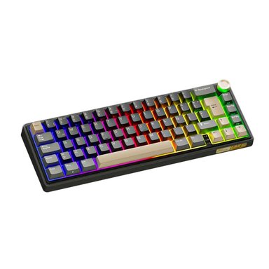 TECLADO ROYAL KLUDGE RK R65 CABLEADO PHANTOM – BROWN SWITCH - 3