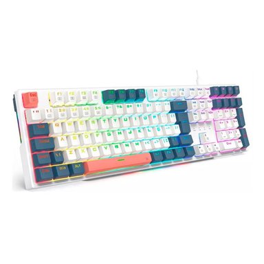 TECLADO MECÁNICO REDRAGON TRUNDLE K668WBO-RGB, RED SWITCH, RGB - 2