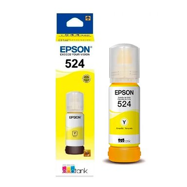 TINTA EPSON 524 YELLOW T524420-AL BOTELLA 70 M