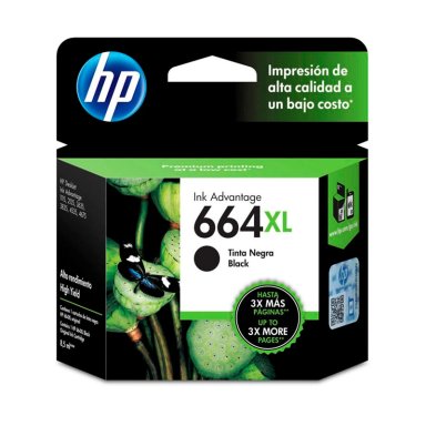 CARTUCHO DE TINTA HP 664 XL F6V31AL 2135 - NEGRO