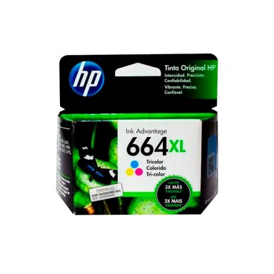 TINTA HP 664XL TRICOLOR ORIGINAL F6V30AL