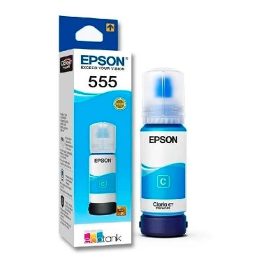 BOTELLA DE TINTA CIAN EPSON T555 T555220-AL