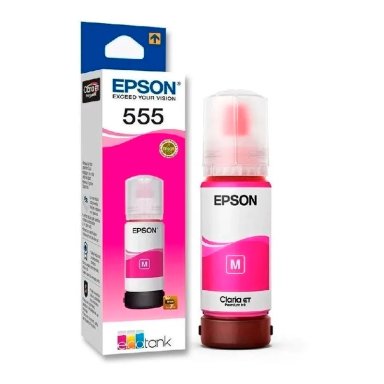 BOTELLA DE TINTA MAGENTA EPSON T555 T555320-AL