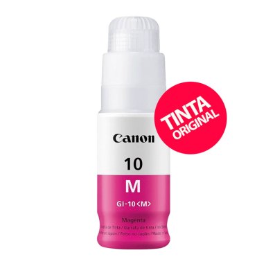 TINTA CANON GI-10 MAGENTA PARA IMPRESORAS CANON PIXMA G5010 PIXMA G6010 PIXMA G7010