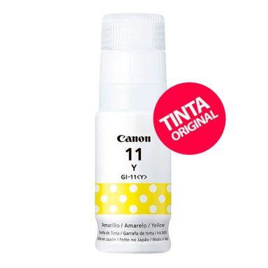 TINTA CANON GI-11 YELLOW ORIGINAL PARA CANON G2160 / G3160 / G3170 / G4170