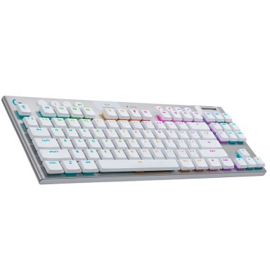 TECLADO LOGITECH G915 X TKL LIGHTSPEED  WIRELESS  WHITE - 4