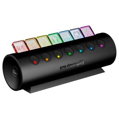 HUB STREAMPLIFY HUB CTRL 7-RGB-US-FBK 7 PUERTOS USB - 1