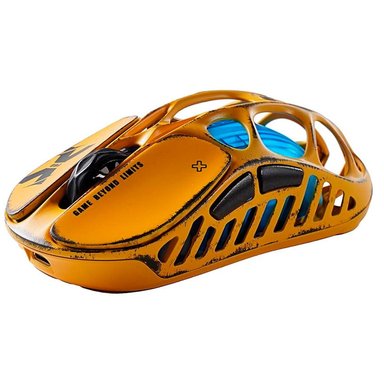 MOUSE GRAVASTAR MERCURY XPRO INALÁMBRICO 8K DONGLE BATTLE WORN YELLOW EDICIÓN ESPECIAL - 2