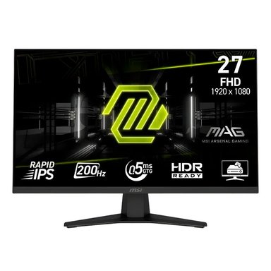 MONITOR MSI MAG 272F 27' FHD 200 HZ 0.5 MS RAPID IPS PLANO - 2
