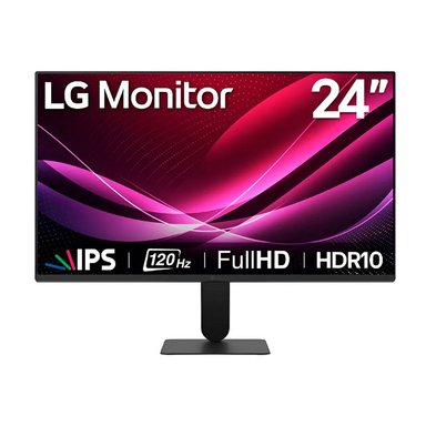 MONITOR LG 24U411A-B 23.8 FHD IPS 120HZ HDR10 5MS PLANO - 1