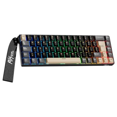 TECLADO ROYAL KLUDGE RK68 HE CABLEADO ESPAÑOL PHANTOM - MINT MAGNETIC SWITCH - 2