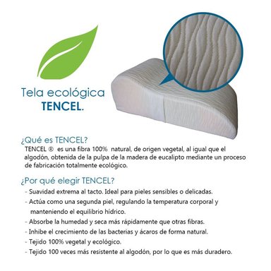 COJÍN TERAFLEX ANTIVARICES DESCANSO PIERNAS 62 X 32 X 23 CM - 5