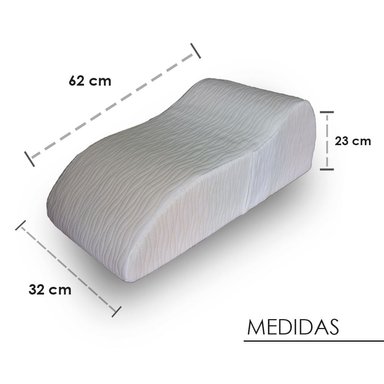 COJÍN TERAFLEX ANTIVARICES DESCANSO PIERNAS 62 X 32 X 23 CM - 6
