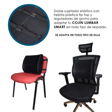 COJÍN TERAFLEX LUMBAR SMART CORRECTOR POSTURA 35 X 33 X 12 CM - 6