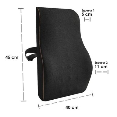 COJÍN TERAFLEX LUMBAR CON GEL FRÍO REGALO APOYABRAZOS 45 X 40 X 11 CM - 6
