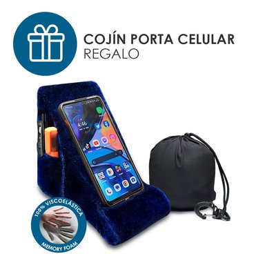 COJÍN TERAFLEX LUMBAR CON GEL FRÍO REGALO PORTACELULAR 45 X 40 X 11 CM - 2