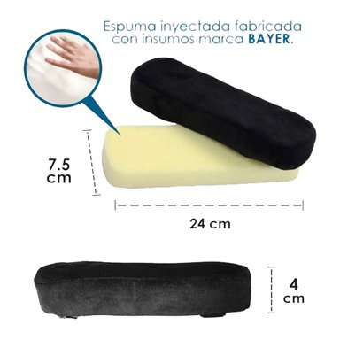 APOYABRAZOS TERAFLEX BRAZOS RELAX SILLAS USO UNIVERSAL 24 X 4 X 7.5 CM - 6