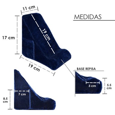COJÍN TERAFLEX PORTA CELULAR MEMORY FOAM 19 X 17 X 11 CM - 5