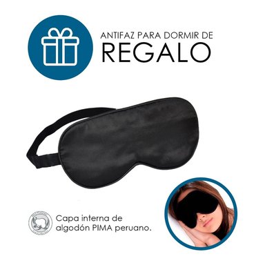 ALMOHADA QUEEN MEMORY FOAM REGALO ANTIFAZ TERAFLEX 75X50X15 CM - 2