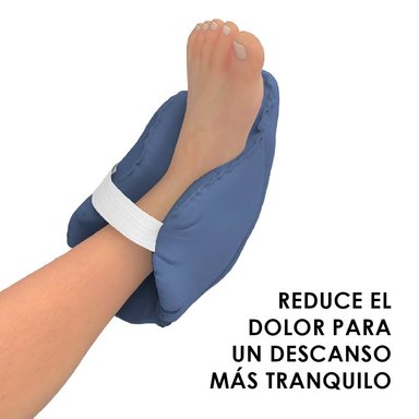 TALONERA TERAFLEX ANTIESCARAS PAR COJÍNES PROTECTOR TALONES 20 X 15 CM - 4
