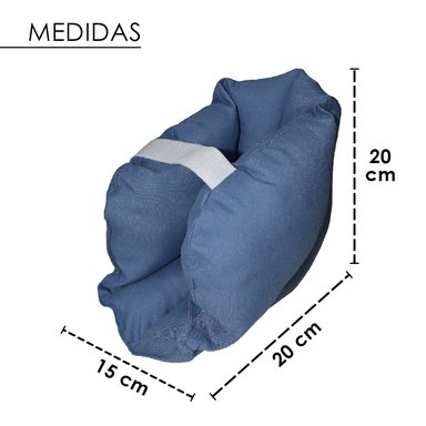 TALONERA TERAFLEX ANTIESCARAS PAR COJÍNES PROTECTOR TALONES 20 X 15 CM - 6