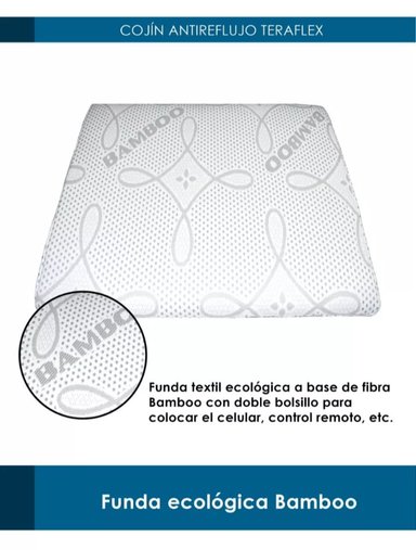 ALMOHADA TERAFLEX ANTIREFLUJO COJÍN 60 X 55 X 25 CM - 5