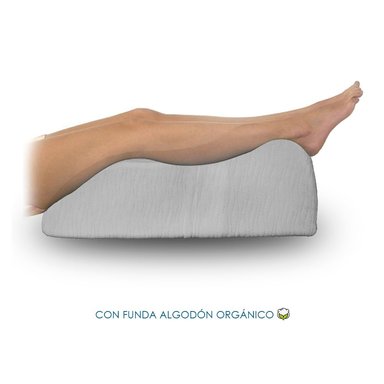 COJÍN TERAFLEX ANTIVARICES DESCANSO PIERNAS GRIS 62 X 32 X 23 CM