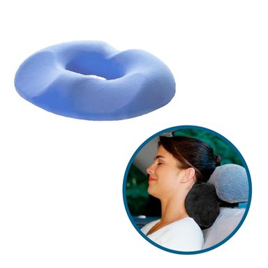 COJÍN TERAFLEX DONA GEL HEMORROIDES COXIS Y REGALO APOYABRAZOS 45 X 41 X 7 CM