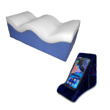 COJÍN TERAFLEX BBL POST CIRUGIA GLUTEOS REGALO PORTACELULAR 43 X 20 X 15 CM