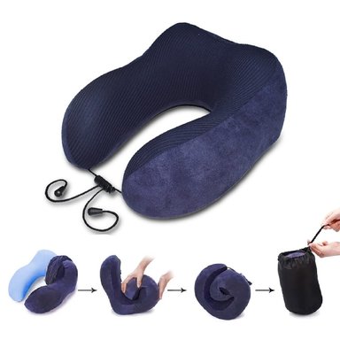 COJIN CERVICAL GEL INCLUYE ANTIFAZ Y BOLSA TRANSPORTADORA TERAFLEX - 5