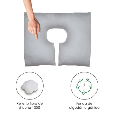 ALMOHADA PARA DORMIR BOCA ABAJO - OFTÁLMICA OCULAR TERAFLEX - 3