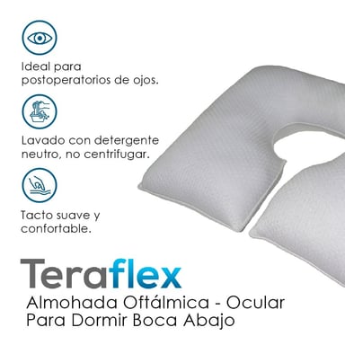 ALMOHADA PARA DORMIR BOCA ABAJO - OFTÁLMICA OCULAR TERAFLEX - 5