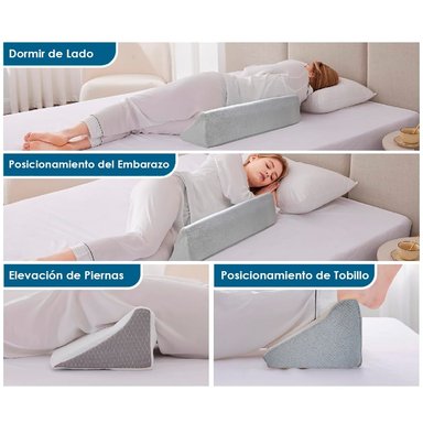 ALMOHADA COJIN MEMORY FOAM PARA DORMIR DE LADO TERAFLEX - 3