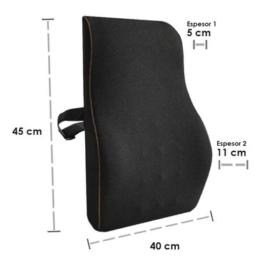 COJIN LUMBAR Y COJIN COXIS GEL TECH 4 FUNDAS - REGALO PORTA CELULAR TERAFLEX - 4