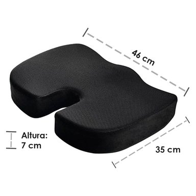 COJIN LUMBAR Y COJIN COXIS GEL TECH 4 FUNDAS - REGALO APOYABRAZOS TERAFLEX - 6
