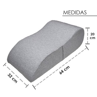 ALMOHADA COJIN ANTIVARICES Y PROTECTOR DE TALONES MEMORY FOAM GEL TECH  TERAFLEX - 6