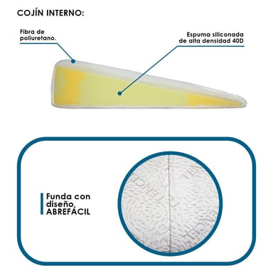 COJÍN ANTIREFLUJO Y POSICIONADOR ANTICAÍDAS BEBÉ ROSADO TERAFLEX - 5