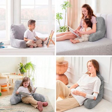 RESPALDAR ANATÓMICO SOFA PORTÁTIL MEMORY FOAM GEL TERAFLEX 85X45X42 CM - 2