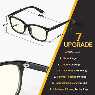 LENTES ADULTO PROTECCIÓN LUZ AZUL COMPUTADORA PC CELULAR TABLET ROSADO - 2