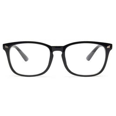 LENTES ADULTO PROTECCIÓN LUZ AZUL COMPUTADORA PC CELULAR TABLET NEGRO